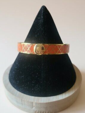 HALCYON DAYS - Exquisite designer bracelet (Orange/Gold).  Brand new.
